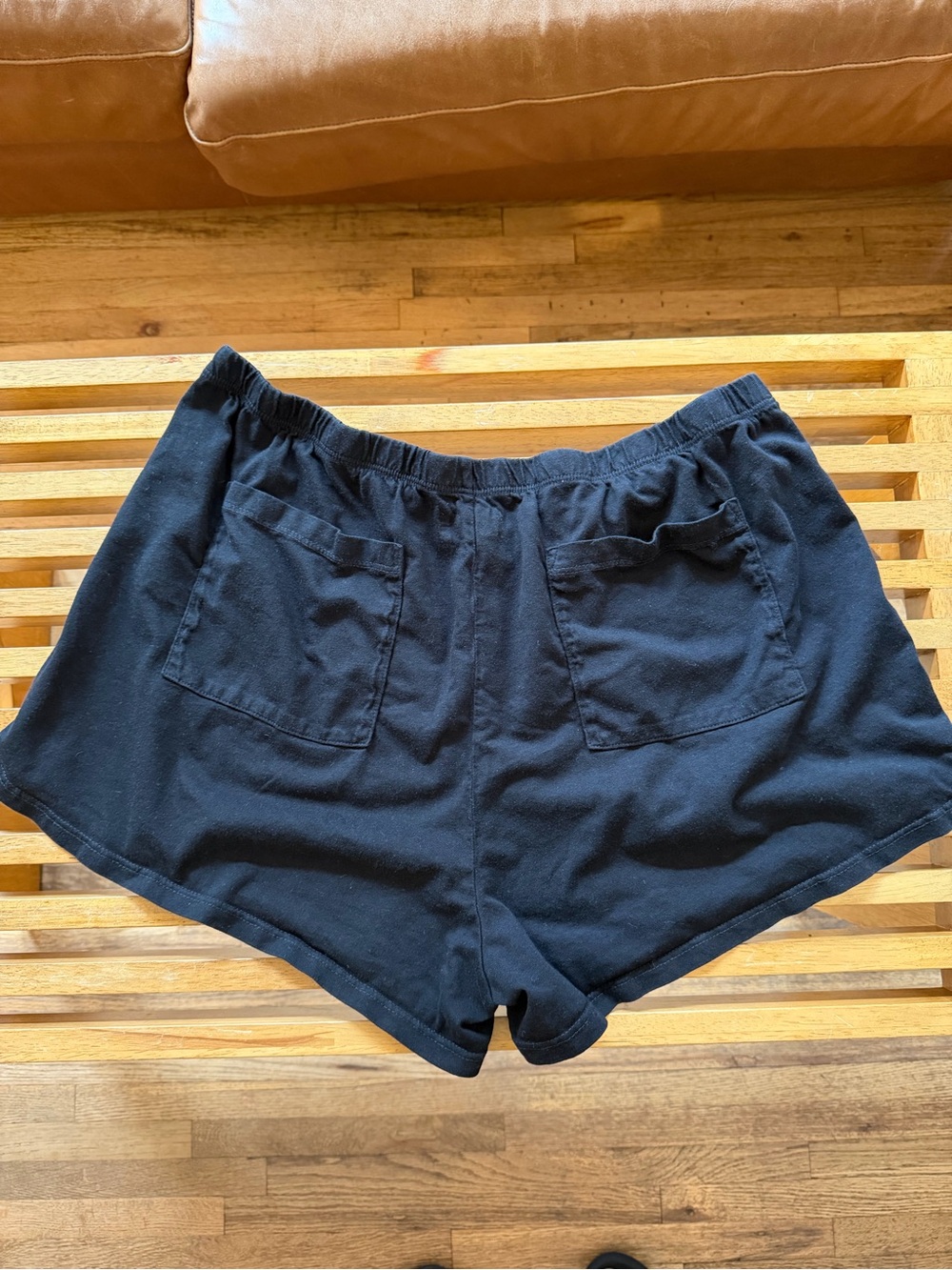 Mate the Label Tencel Sleep Short - JET BLACK | L - Picture 2 of 4
